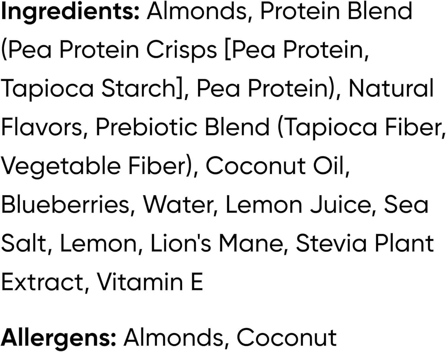 image:imageIQBAR Brain and Body Protein Bars Chocolate Sea Salt Keto Bars 4 Count Energy Bars Vegan SnackLemon Blueberry